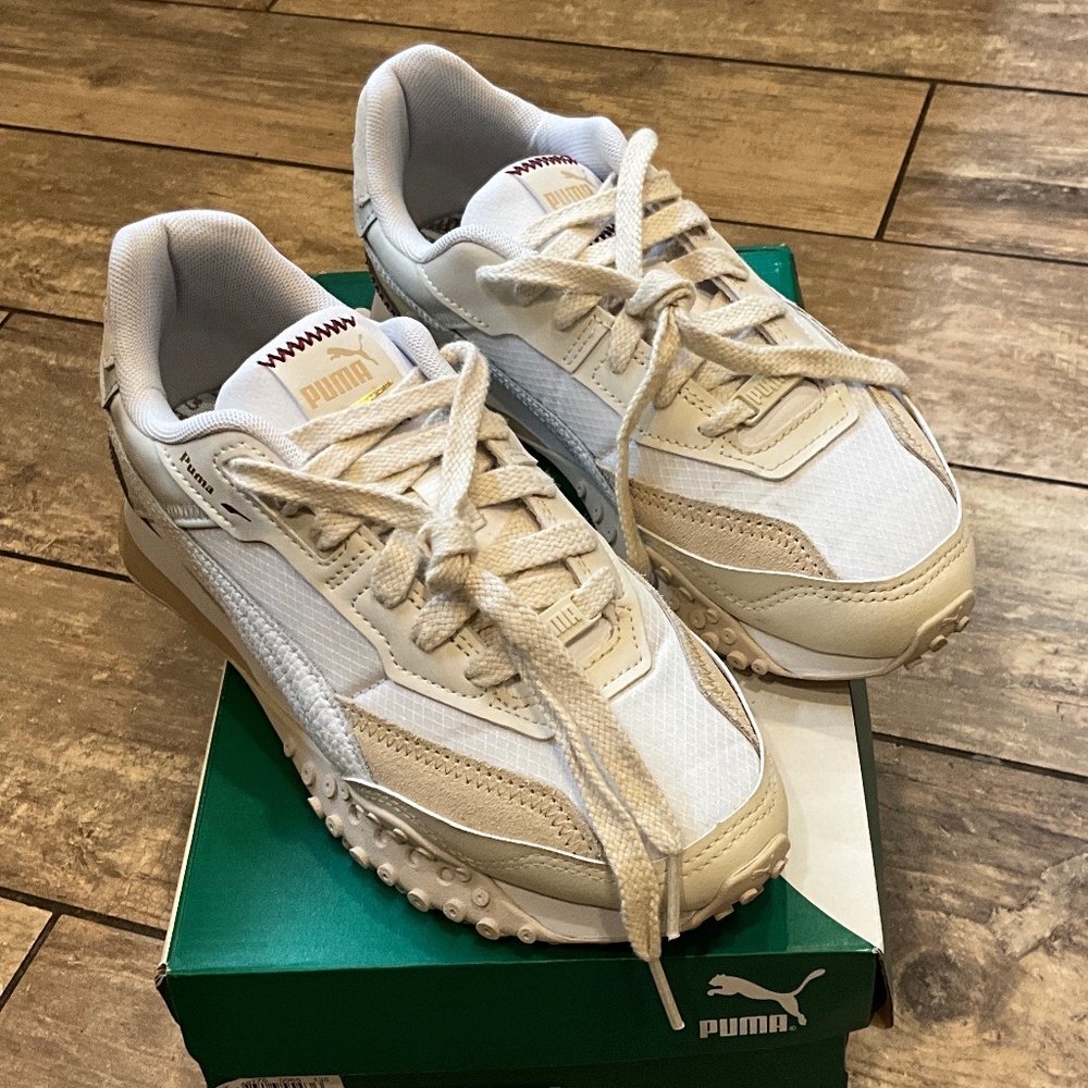 PUMA Blacktop Rider Soft Puma White/Alpine Snow - 7 - Picture 5 of 8